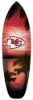Picture of 18 inch NFL Kansas City Surfboard Wall Art