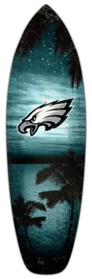 Picture of 18 inch NFL Philadelphia Eagels Surfboard Wall Art