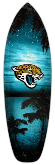 Picture of 18 inch NFL Jacksonville Jaguars Surfboard Wall Art