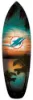 Picture of 18 inch NFL Miami Dolphins Surfboard Wall Art